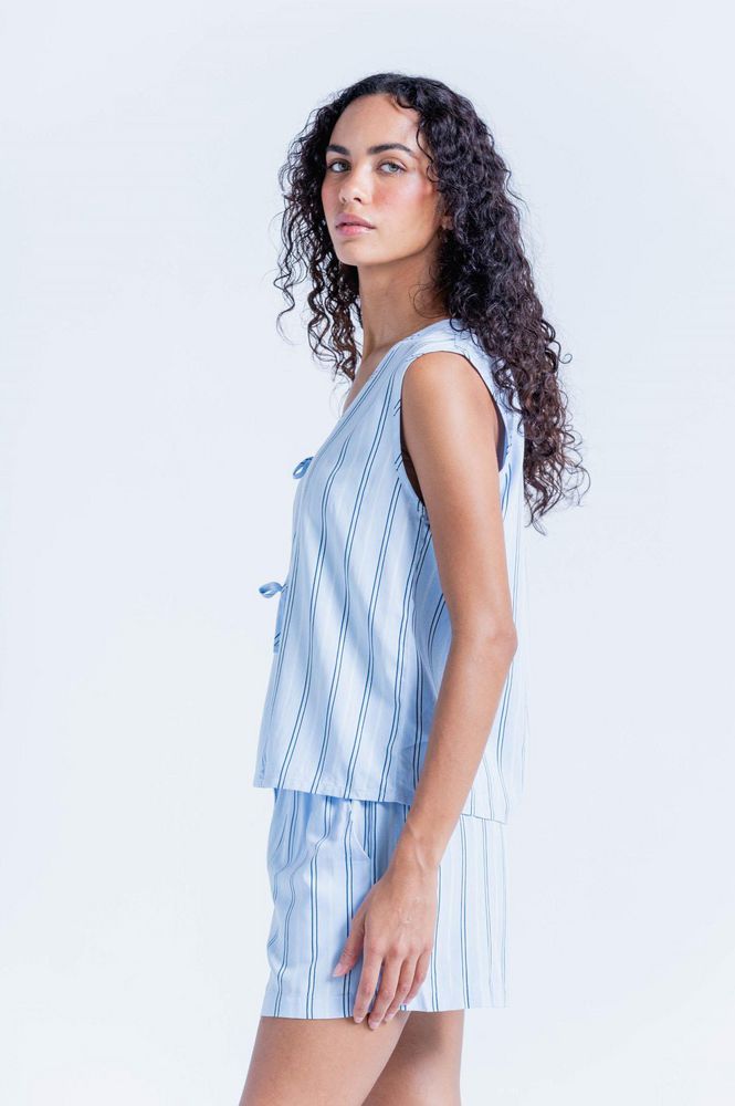 Camisa Pijama Sisa Amplia BRONZINI