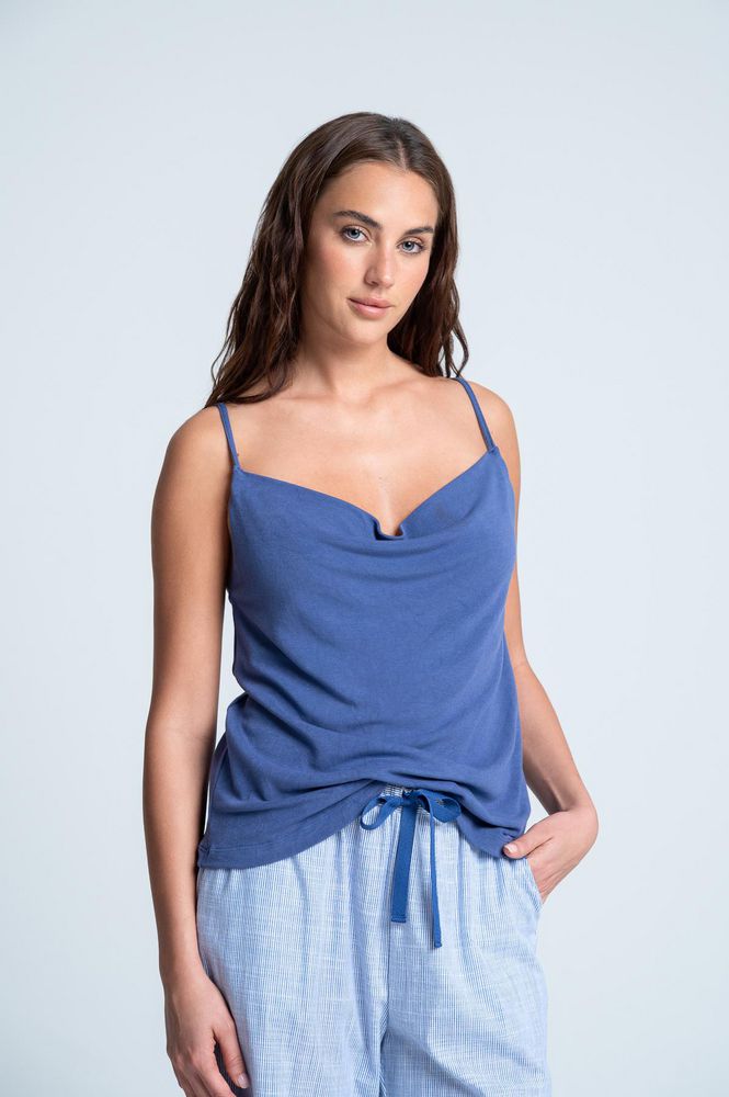 Camisa Pijama Tiras Amplia BRONZINI