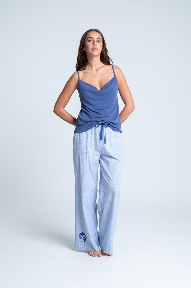 Camisa Pijama Tiras Amplia BRONZINI