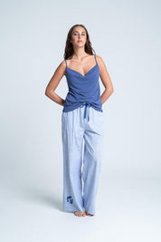 Camisa Pijama Tiras Amplia BRONZINI