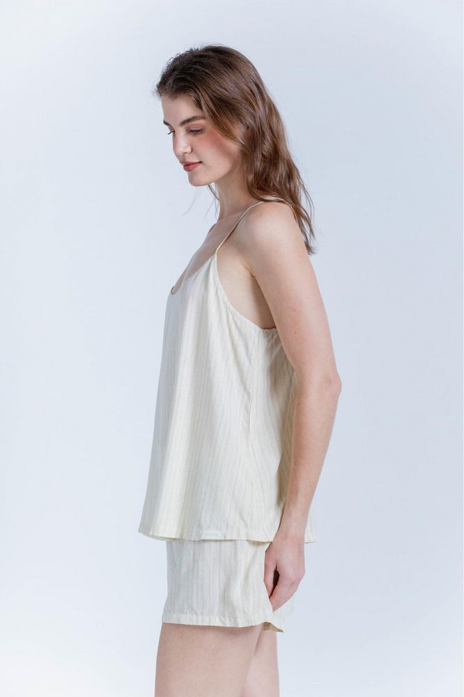 Camisa Pijama Tiras Amplia BRONZINI