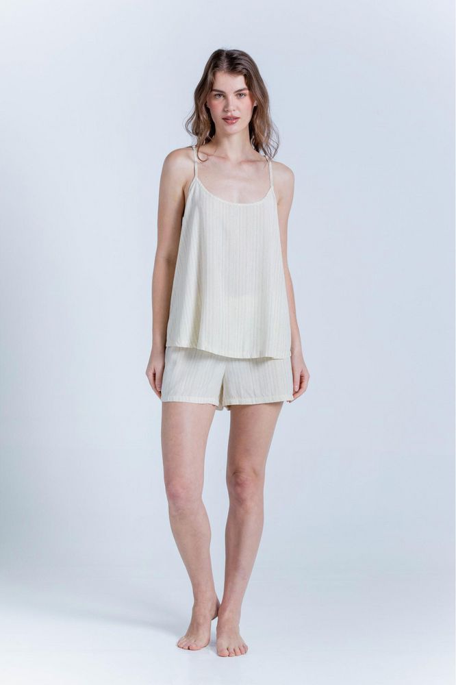Camisa Pijama Tiras Amplia BRONZINI