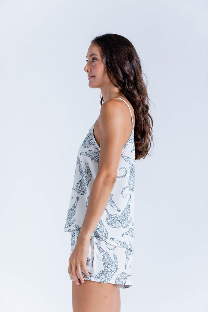 Camisa Pijama Tiras Amplia BRONZINI