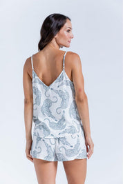 Camisa Pijama Tiras Amplia BRONZINI