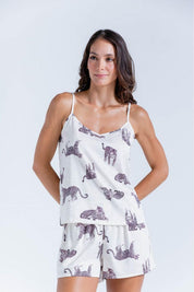Camisa Pijama Tiras Amplia BRONZINI
