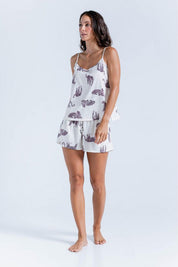 Camisa Pijama Tiras Amplia BRONZINI