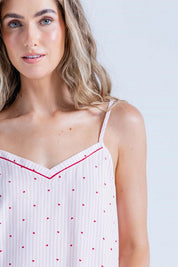 Camisa Pijama Tiras Amplia BRONZINI