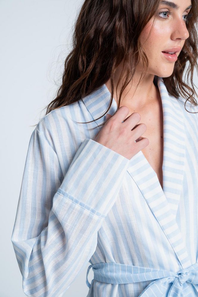 Camisa Pijama larga Amplia BRONZINI