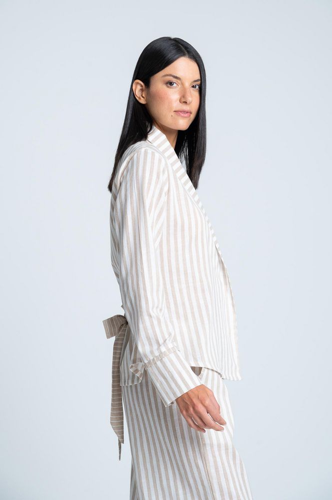 Camisa Pijama larga Amplia BRONZINI
