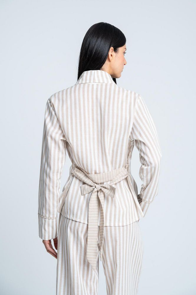 Camisa Pijama larga Amplia BRONZINI
