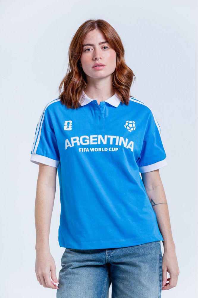 Camiseta Tipo Polo FIFA
