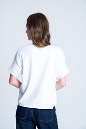 Camiseta Aplique Manga Amplia ARKITECT