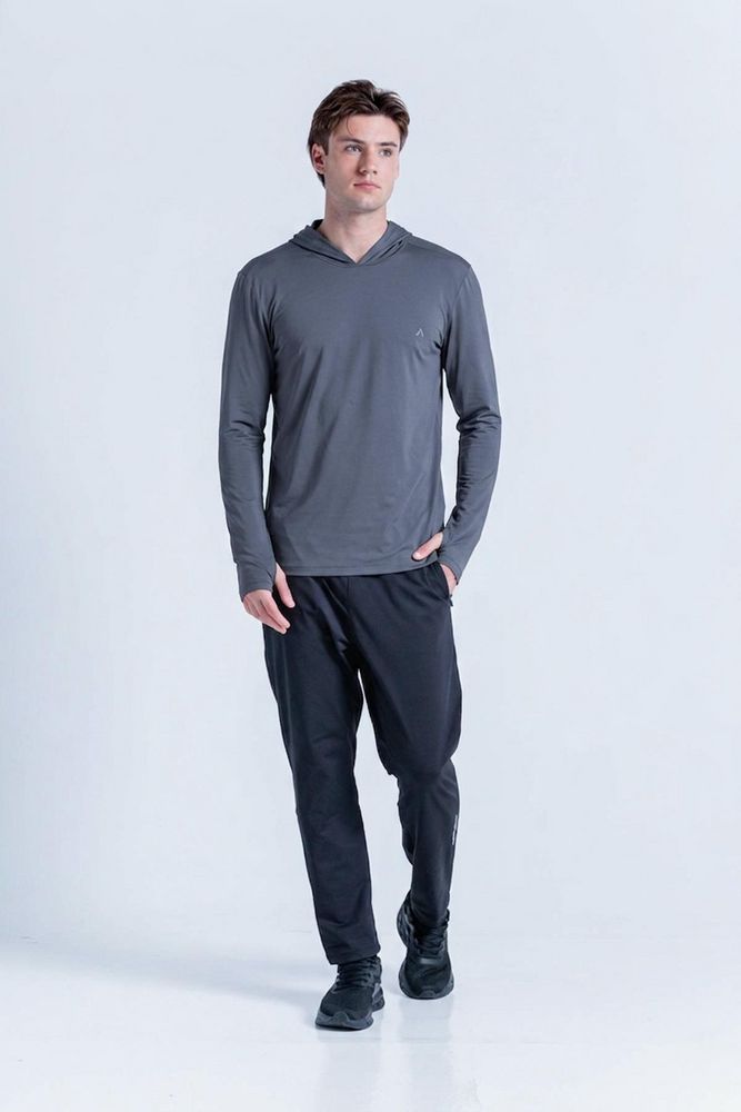 Camiseta Manga Larga con capucha BRONZINI ACTIVE