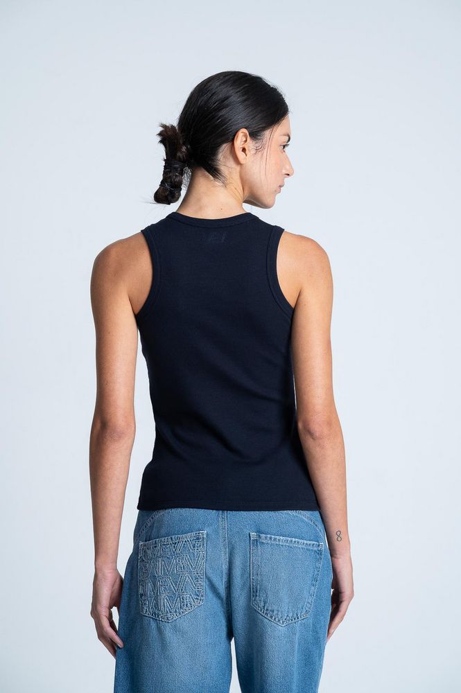 Camiseta en Rib Slim Fit ARKITECT MARIA ELENA VILLAMIL