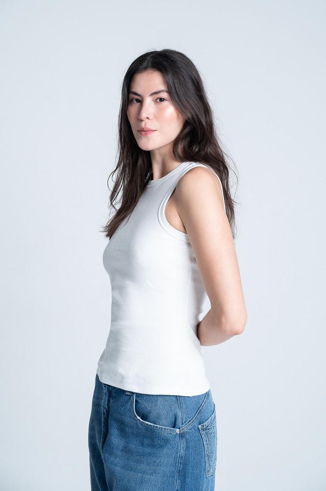 Camiseta en Rib Slim Fit ARKITECT MARIA ELENA VILLAMIL