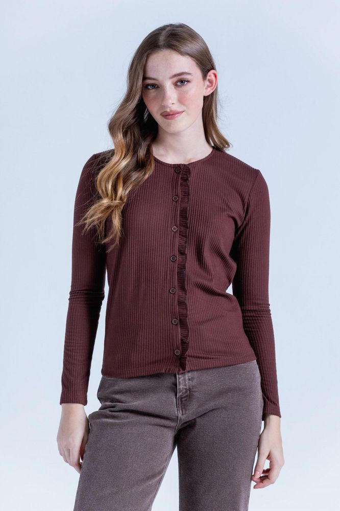 Camiseta Con Ruche Regular fit ARKITECT