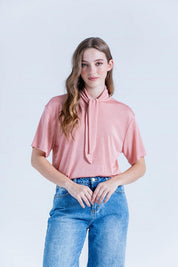 Camiseta Cuello Anudado Amplia ARKITECT