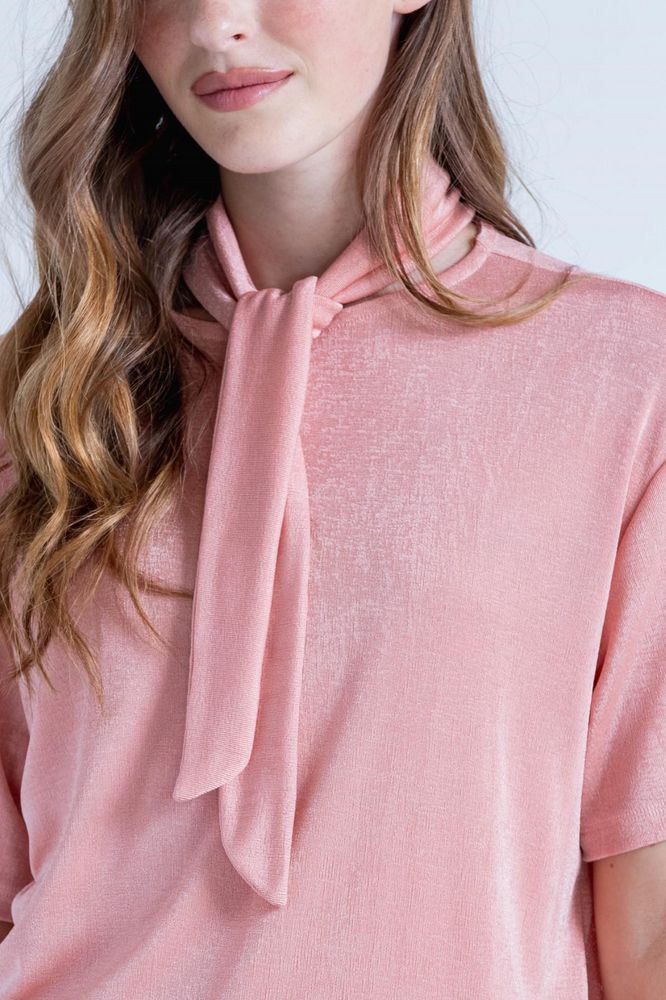Camiseta Cuello Anudado Amplia ARKITECT