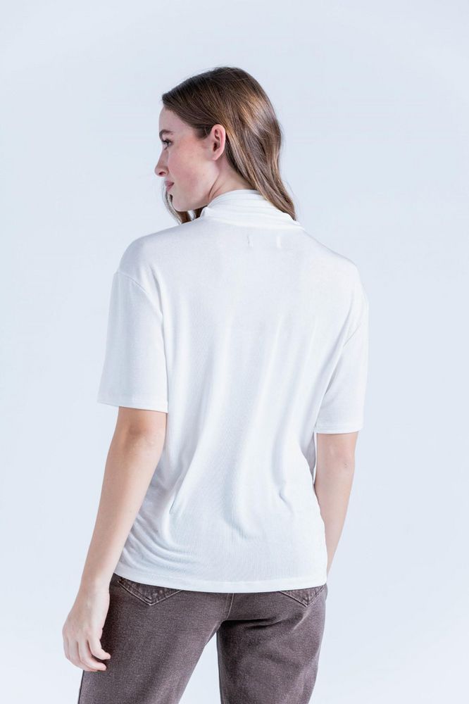 Camiseta Cuello Anudado Amplia ARKITECT