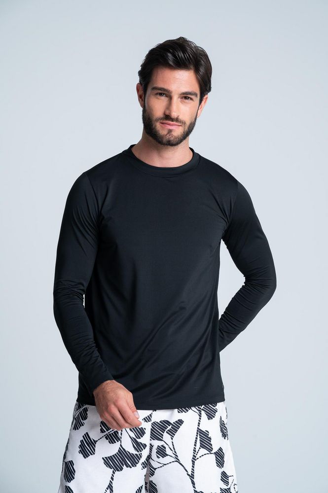 Camiseta De Playa Manga Larga BRONZINI