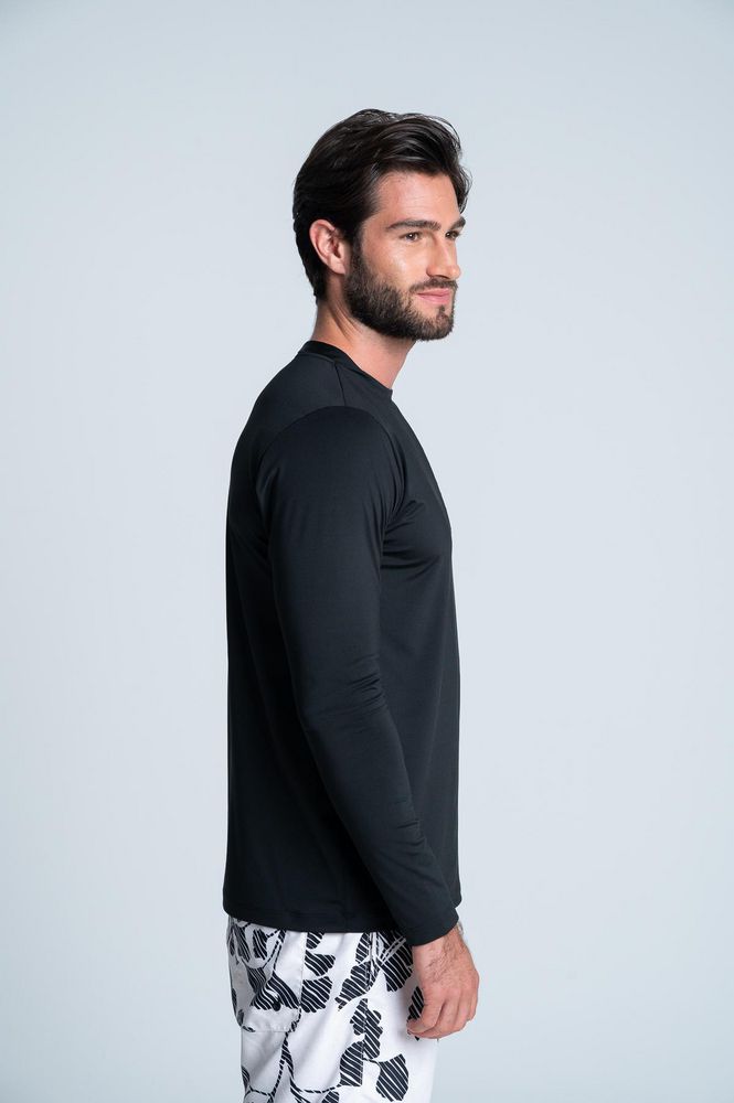 Camiseta De Playa Manga Larga BRONZINI