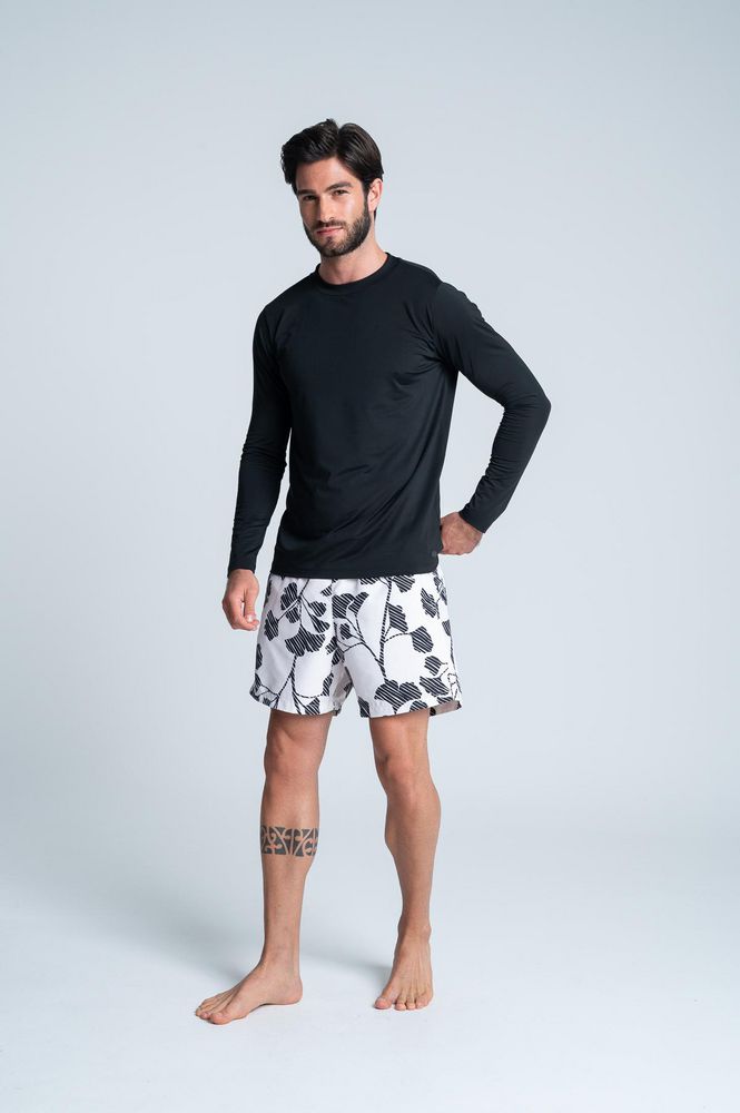Camiseta De Playa Manga Larga BRONZINI