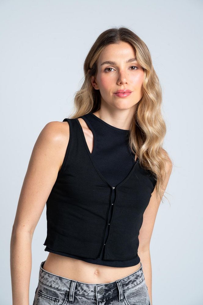 Camiseta Doble Prenda Slim fit (ajustado) PEOPLE
