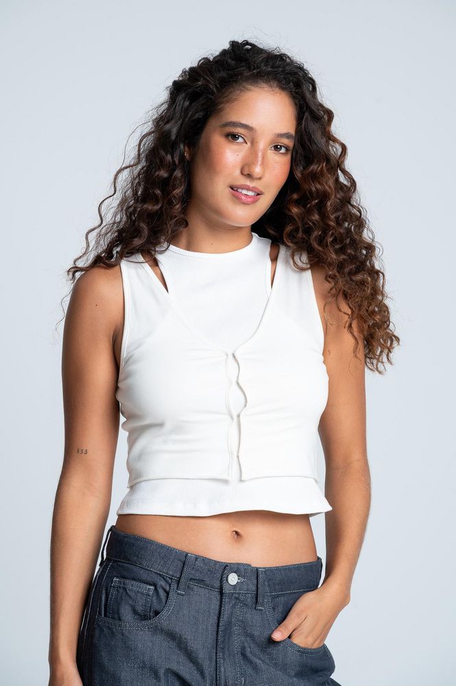 Camiseta Doble Prenda Slim fit (ajustado) PEOPLE