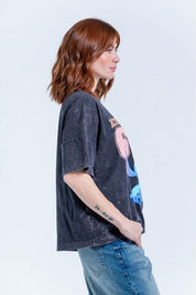 Camiseta Estampada Oversize Amplia People Stitch
