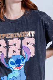 Camiseta Estampada Oversize Amplia People Stitch