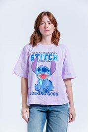 Camiseta Estampada Oversize Amplia People Stitch