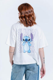 Camiseta Estampada Oversize Amplia People Stitch