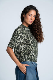 Camiseta Full Estampada Oversize PEOPLE