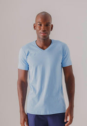 Camiseta Cuello en V  Clásica BRONZINI