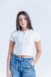 Camiseta Manga Corta Ajustada PEOPLE