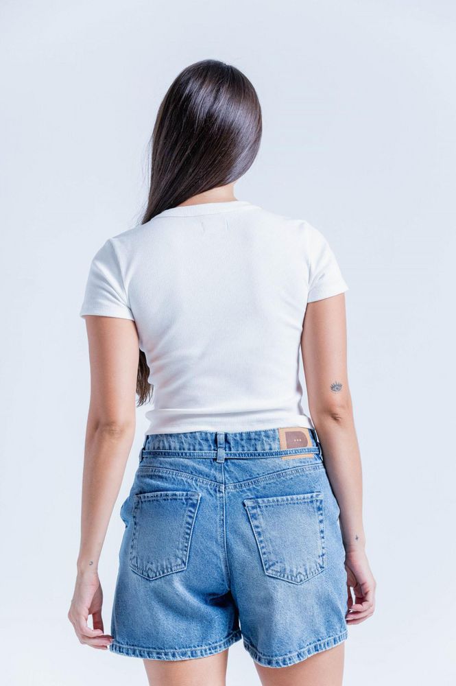 Camiseta Manga Corta Ajustada PEOPLE