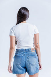 Camiseta Manga Corta Ajustada PEOPLE