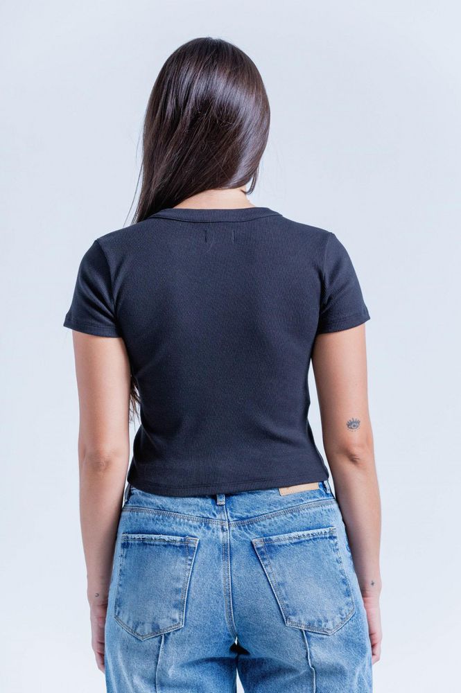 Camiseta Manga Corta Ajustada PEOPLE
