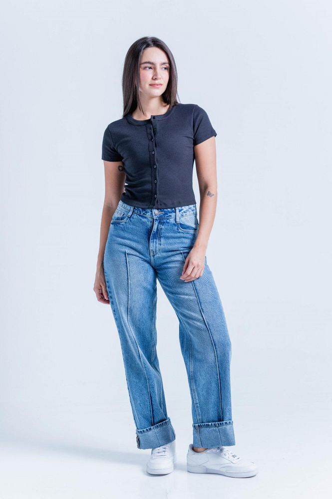 Camiseta Manga Corta Ajustada PEOPLE