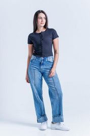 Camiseta Manga Corta Ajustada PEOPLE