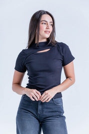Camiseta Manga Corta Ajustada PEOPLE