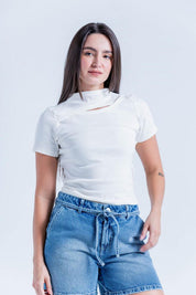 Camiseta Manga Corta Ajustada PEOPLE