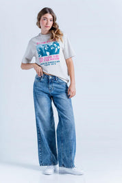 Camiseta Manga Corta Amplia PEOPLE
