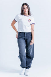 Camiseta Manga Corta Amplia People MICKEY  MOUSE