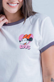 Camiseta Manga Corta Amplia People MICKEY  MOUSE