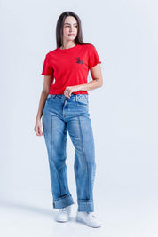 Camiseta Manga Corta Amplia People MICKEY  MOUSE