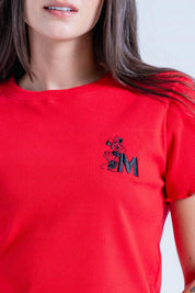 Camiseta Manga Corta Amplia People MICKEY  MOUSE