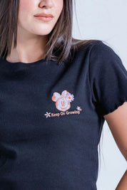 Camiseta Manga Corta Amplia People MICKEY  MOUSE