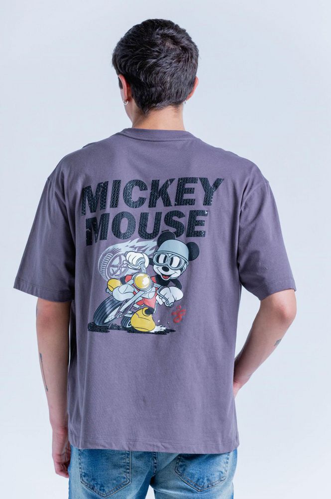 Camiseta Manga Corta Amplia People MICKEY  MOUSE