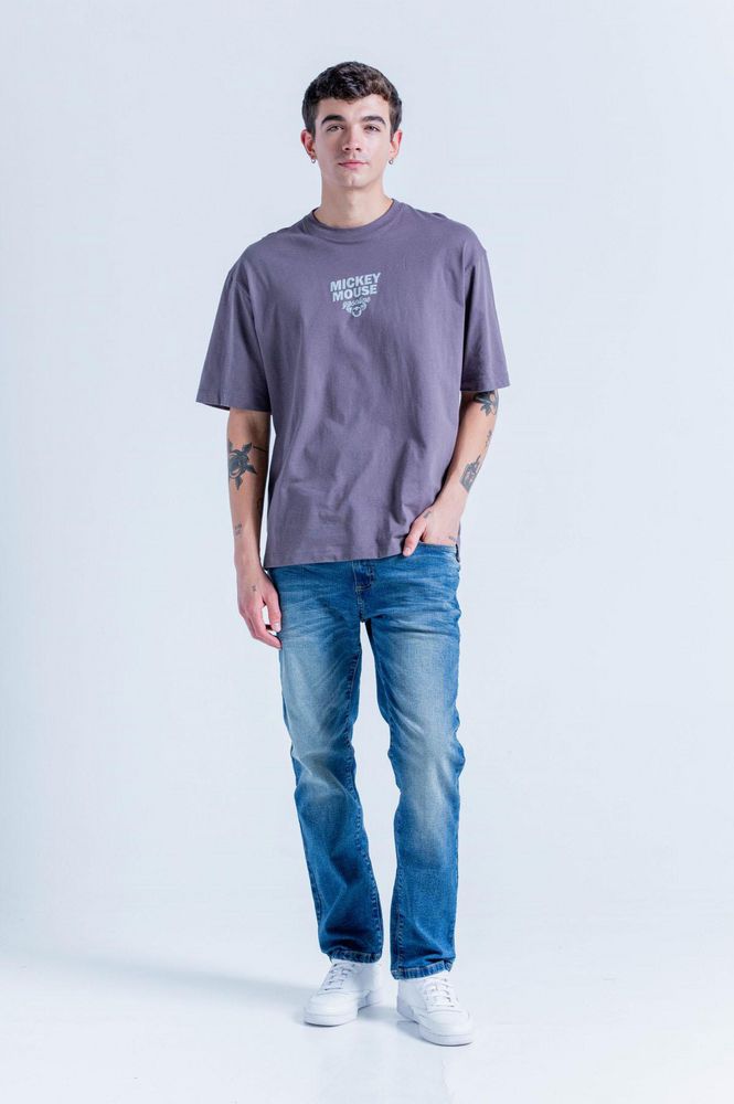 Camiseta Manga Corta Amplia People MICKEY  MOUSE